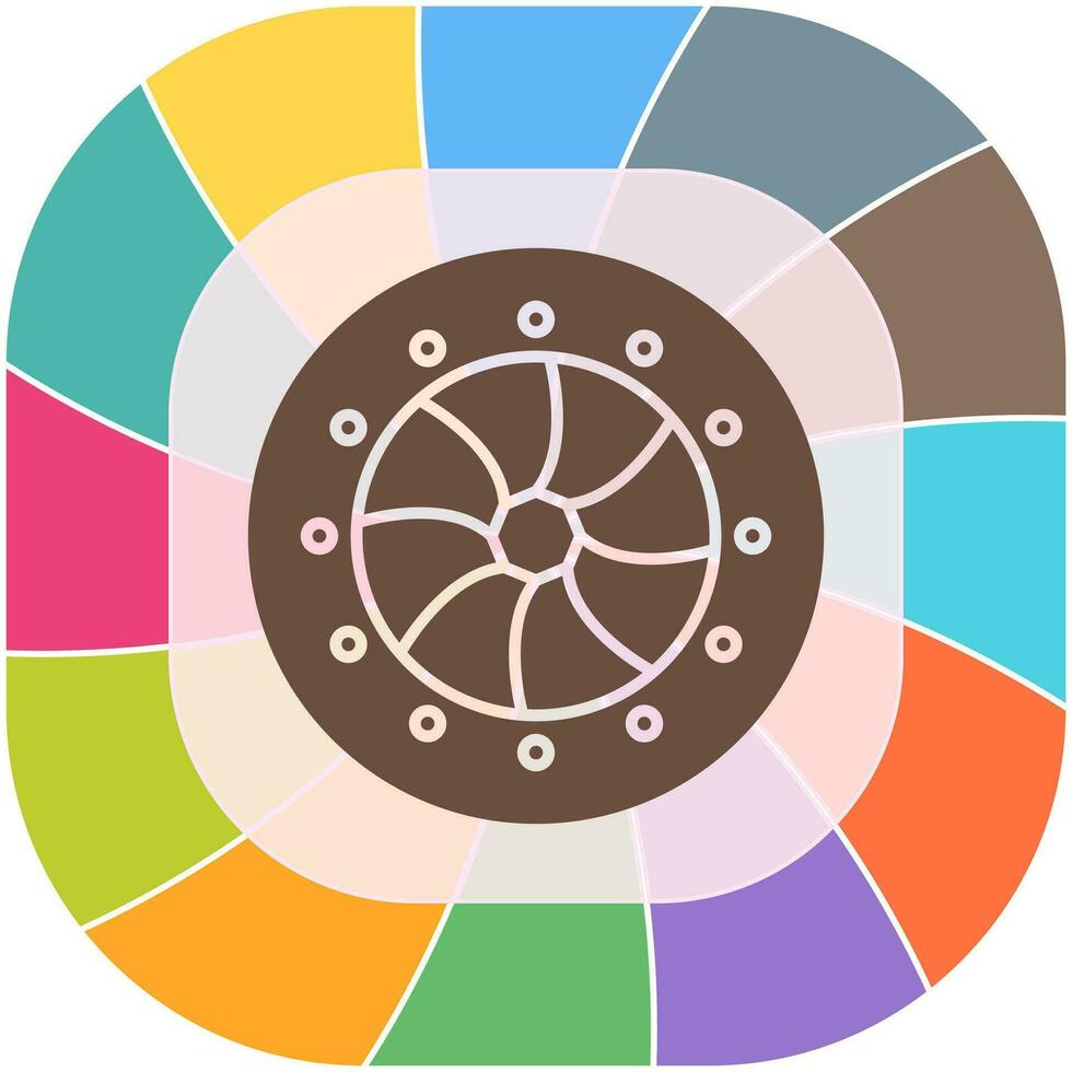 Unique Optical Diaphram Vector Icon