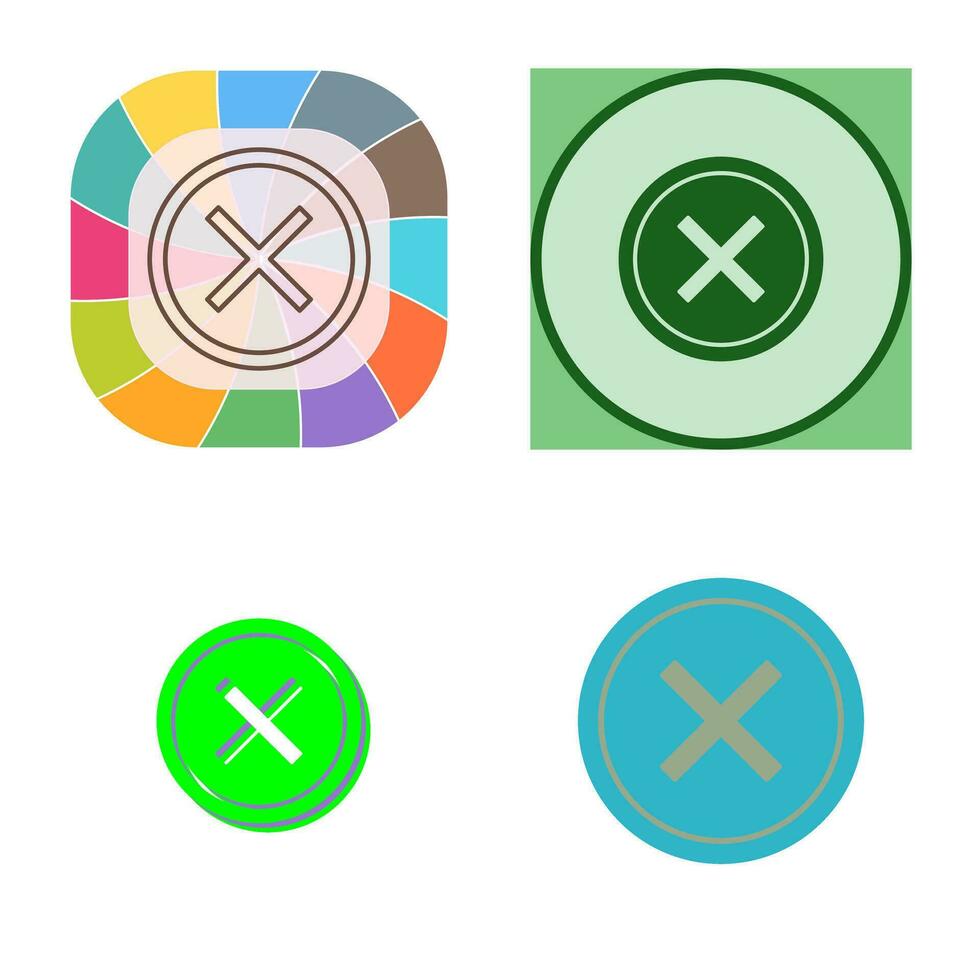 Do Not Cross Vector Icon