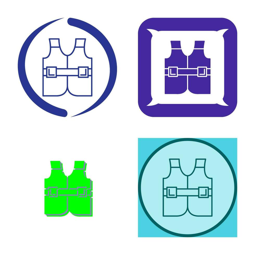 Life Jacket Vector Icon