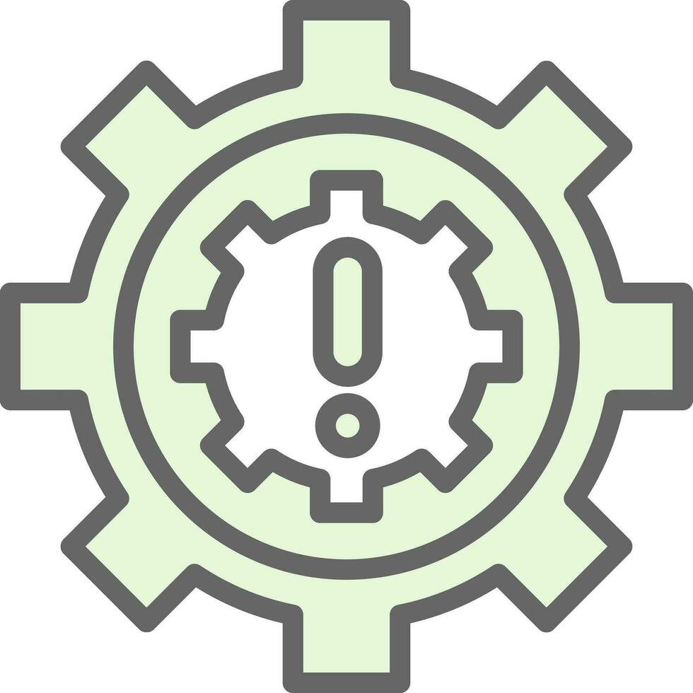 Automation Disruption Vector Icon Design