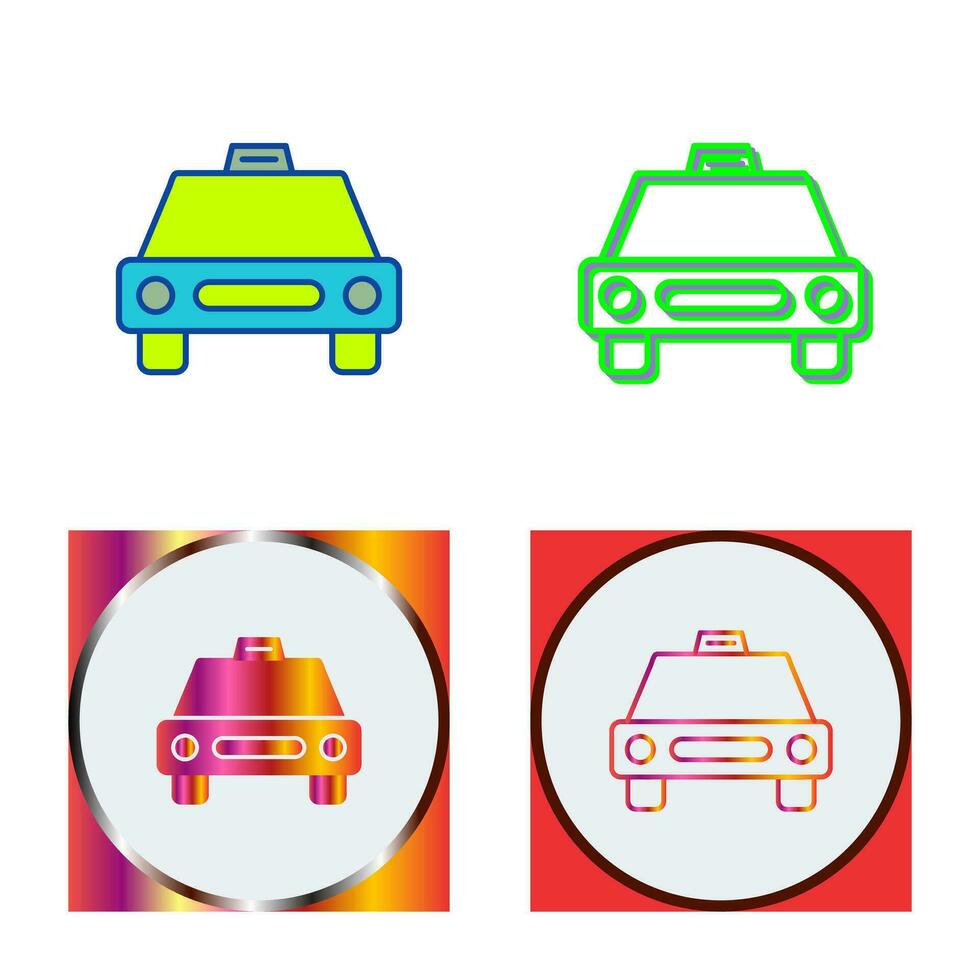 Cab Vector Icon