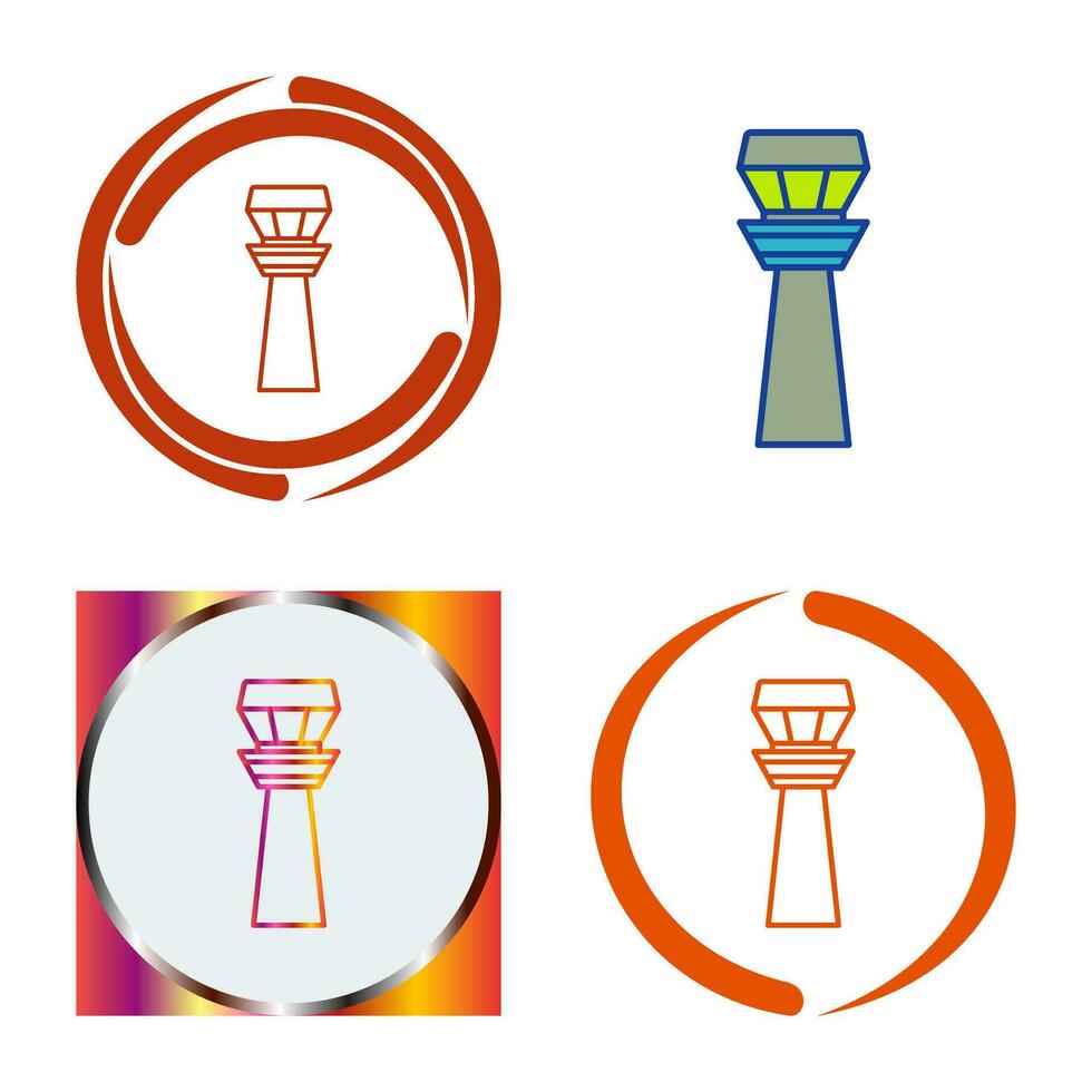 Control Tower Vector Icon