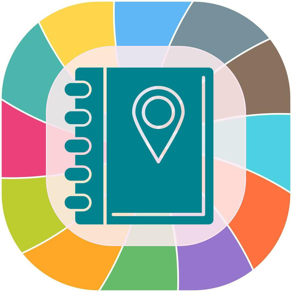 Address Book Vector Icon 31647001 Vector Art at Vecteezy