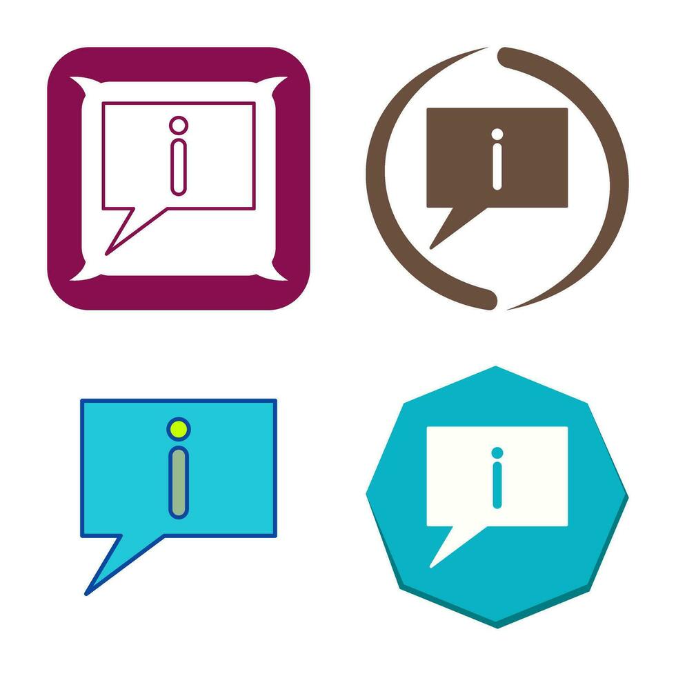 Information Vector Icon