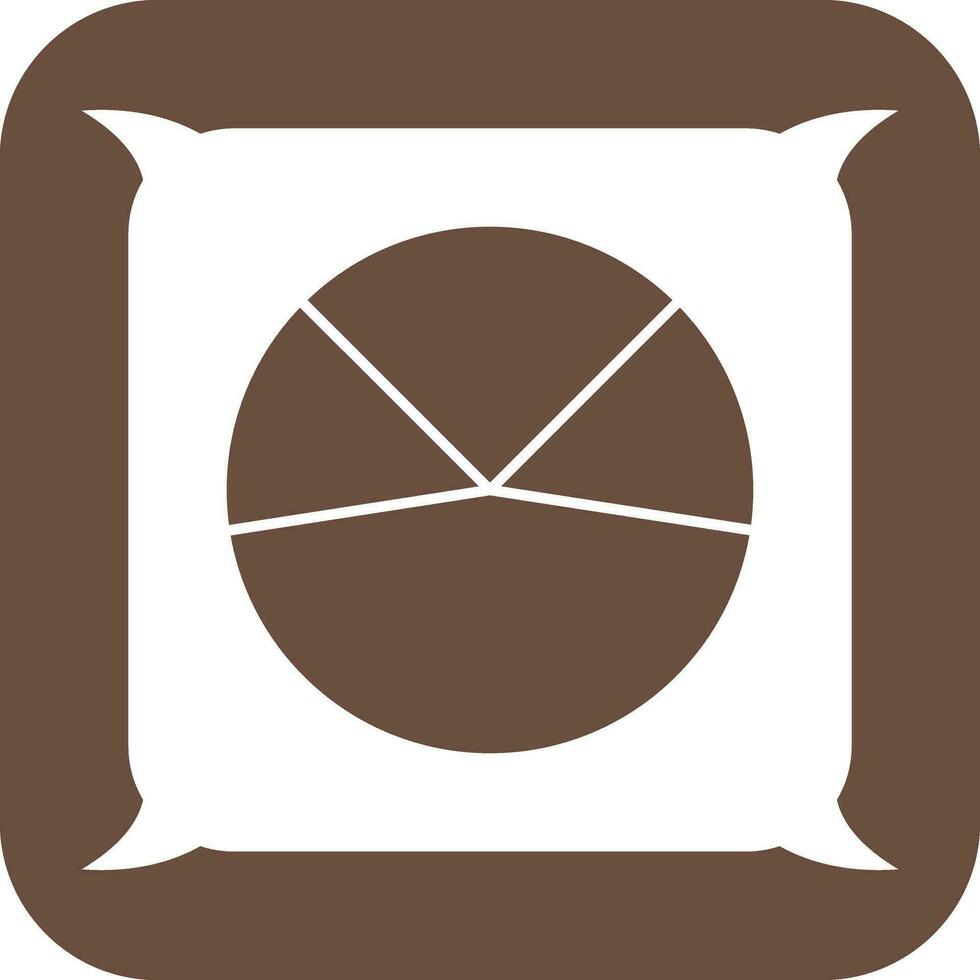 Pie Chart Analysis Vector Icon