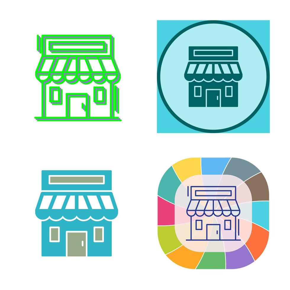 Retail Place Vector Icon