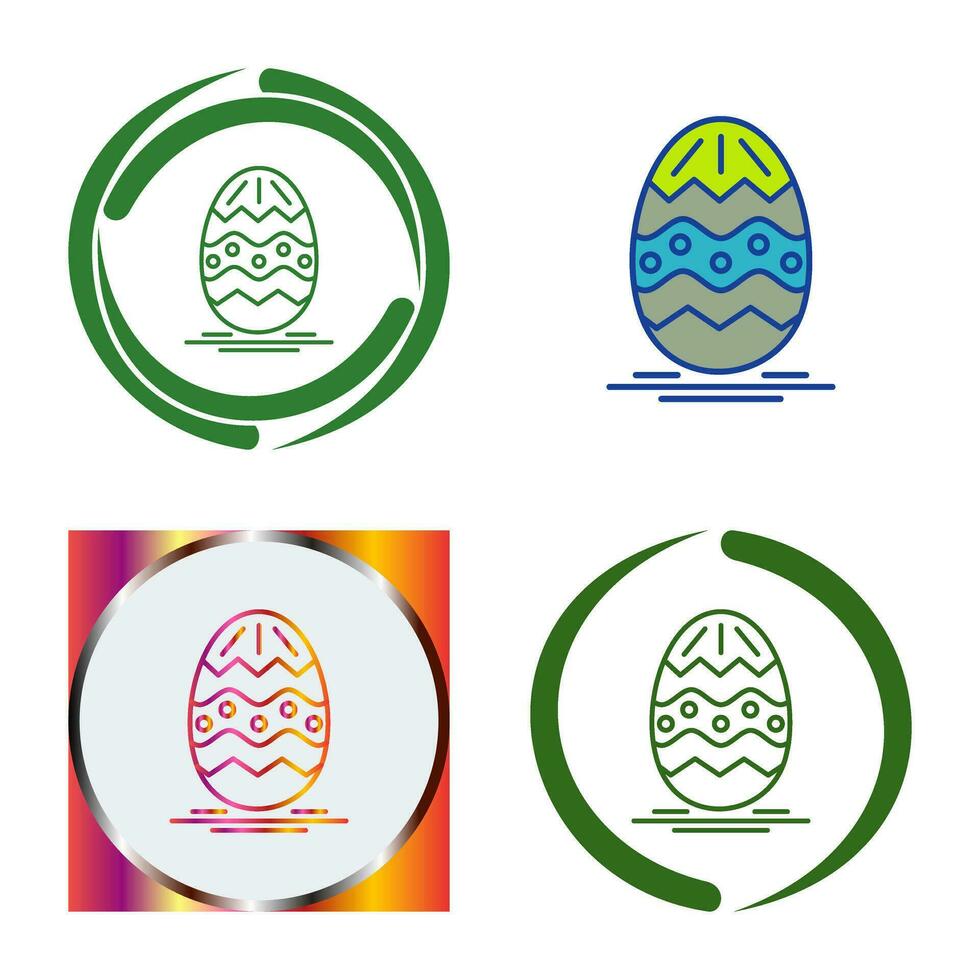 Easter Egg Vector Icon