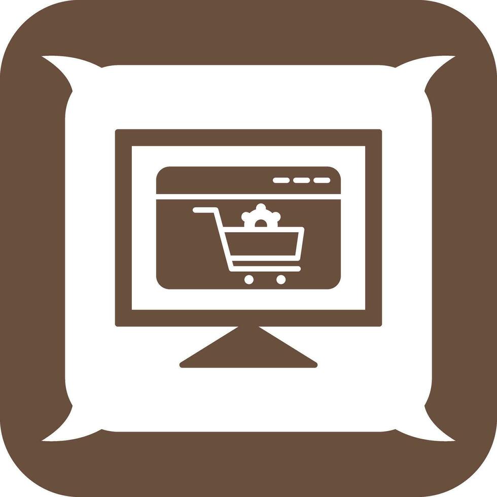 Ecommerce Settings Vector Icon