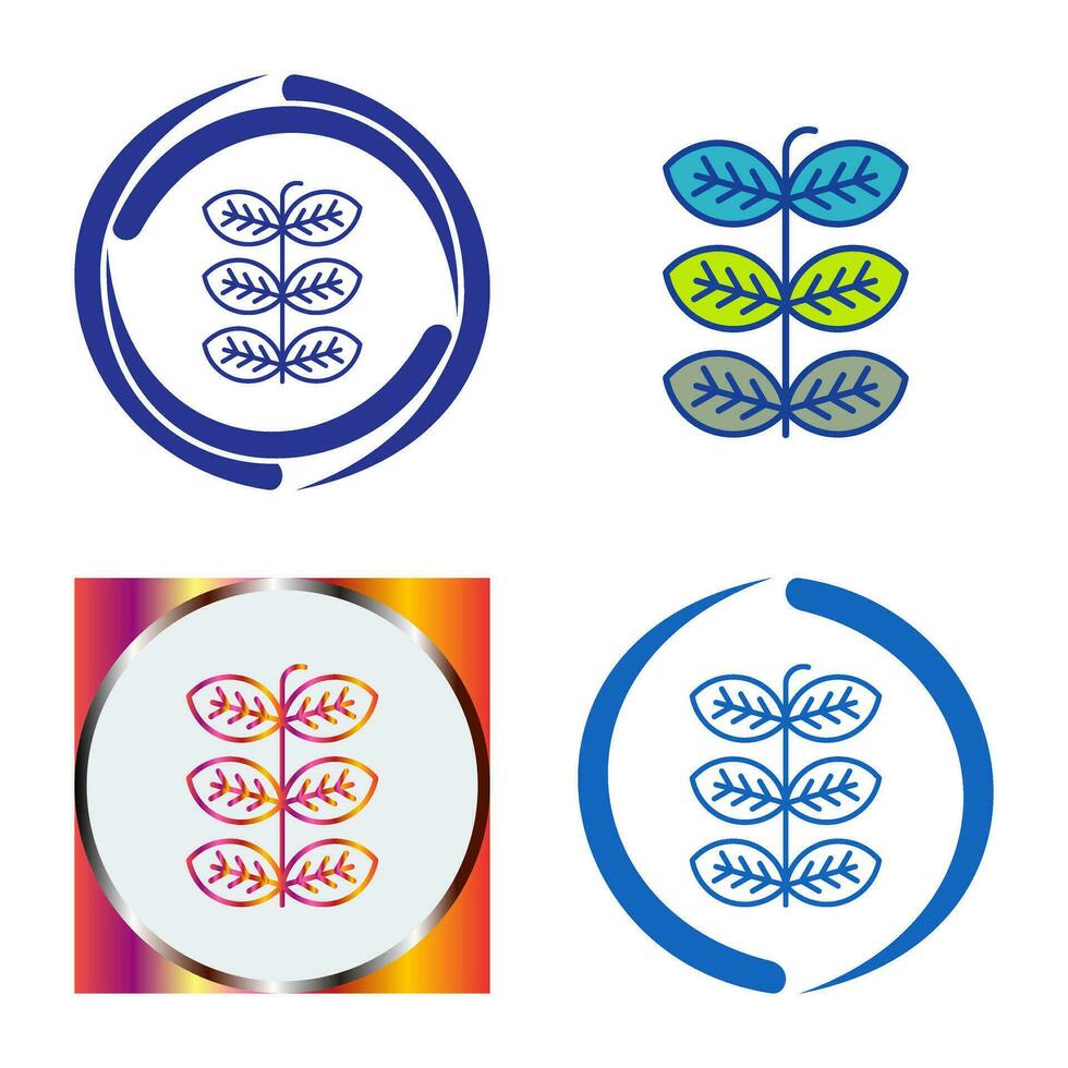 Tobacco Leafs Vector Icon