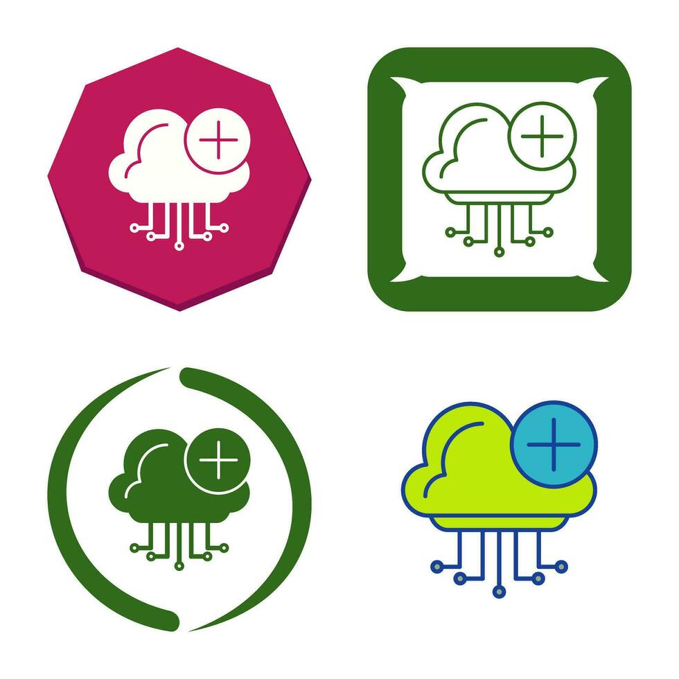 Cloud Computing Vector Icon