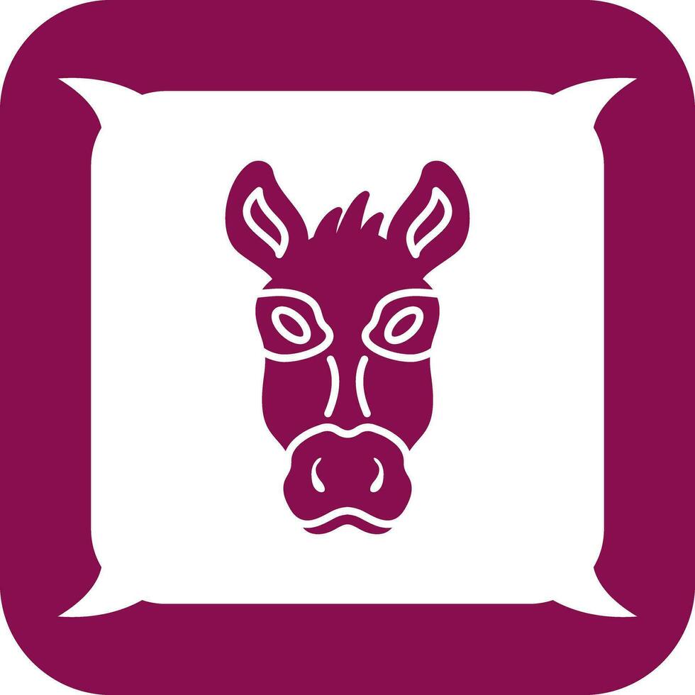 Donkey Vector Icon