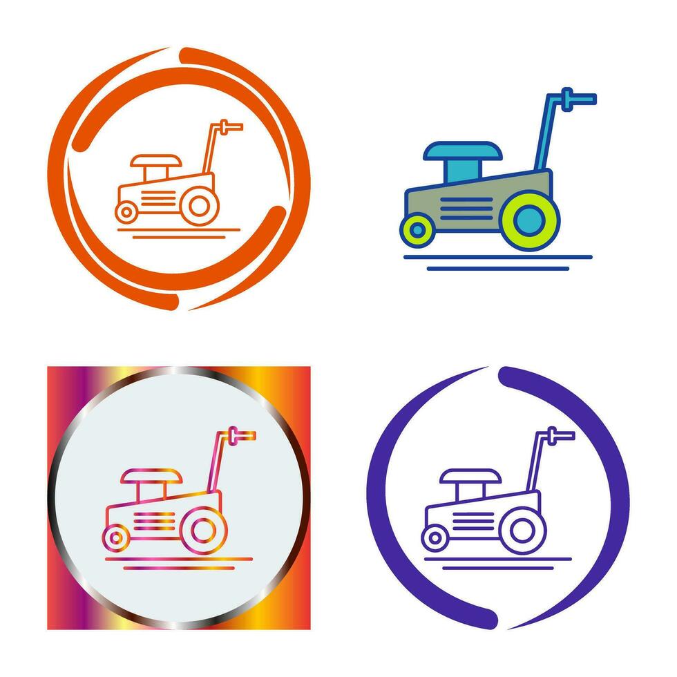 Lawn Mower Vector Icon