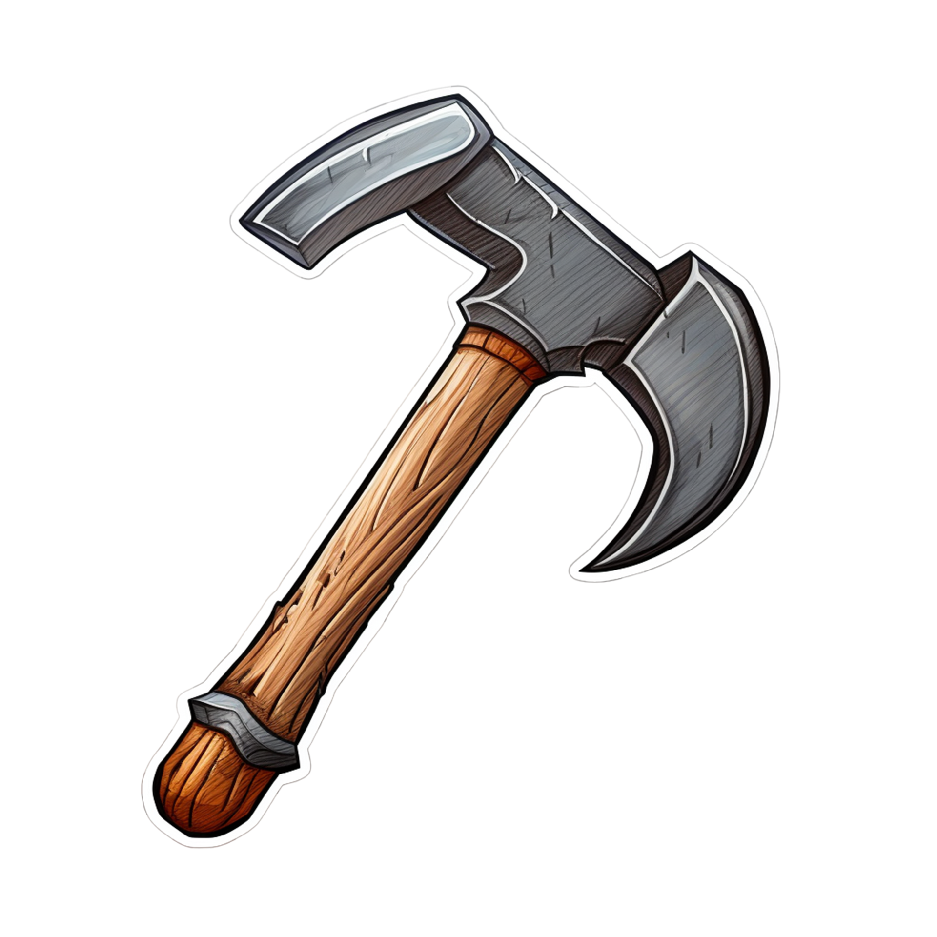 claw hammer sticker png ai generative 31647863 PNG