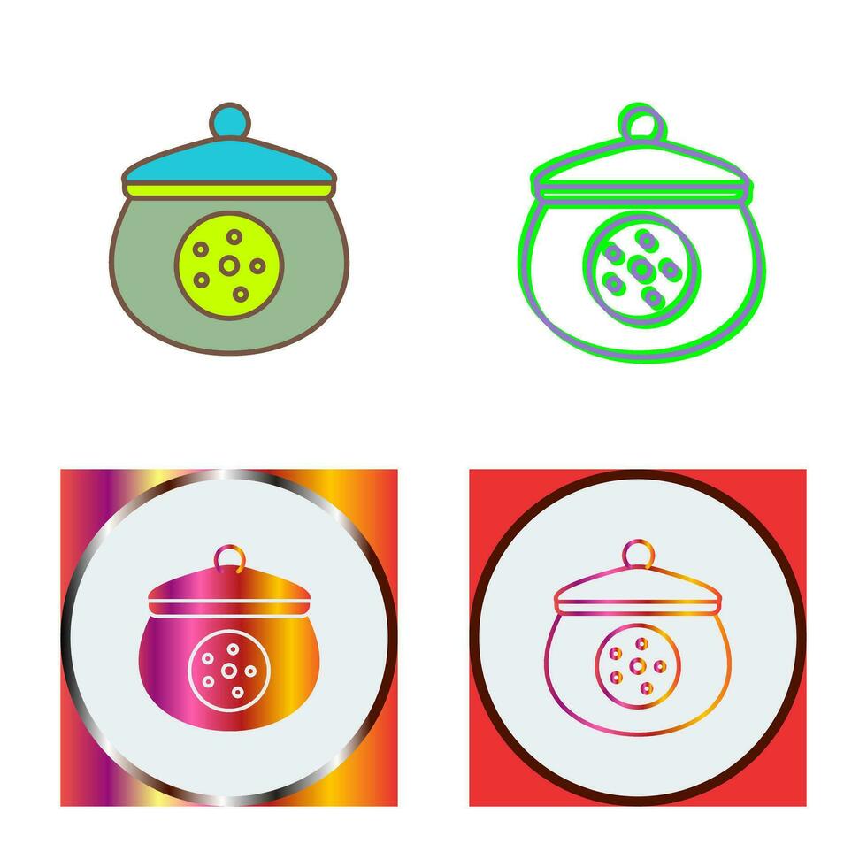 Cookie Jar Vector Icon
