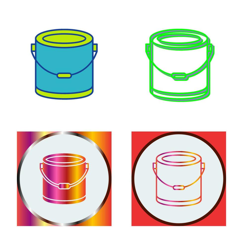 Paint Bucket Vector Icon