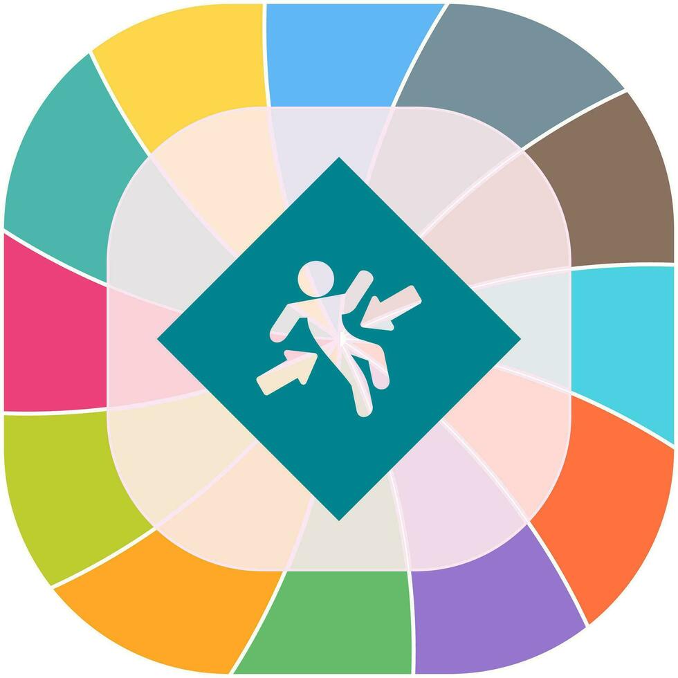 Crush Zone Vector Icon