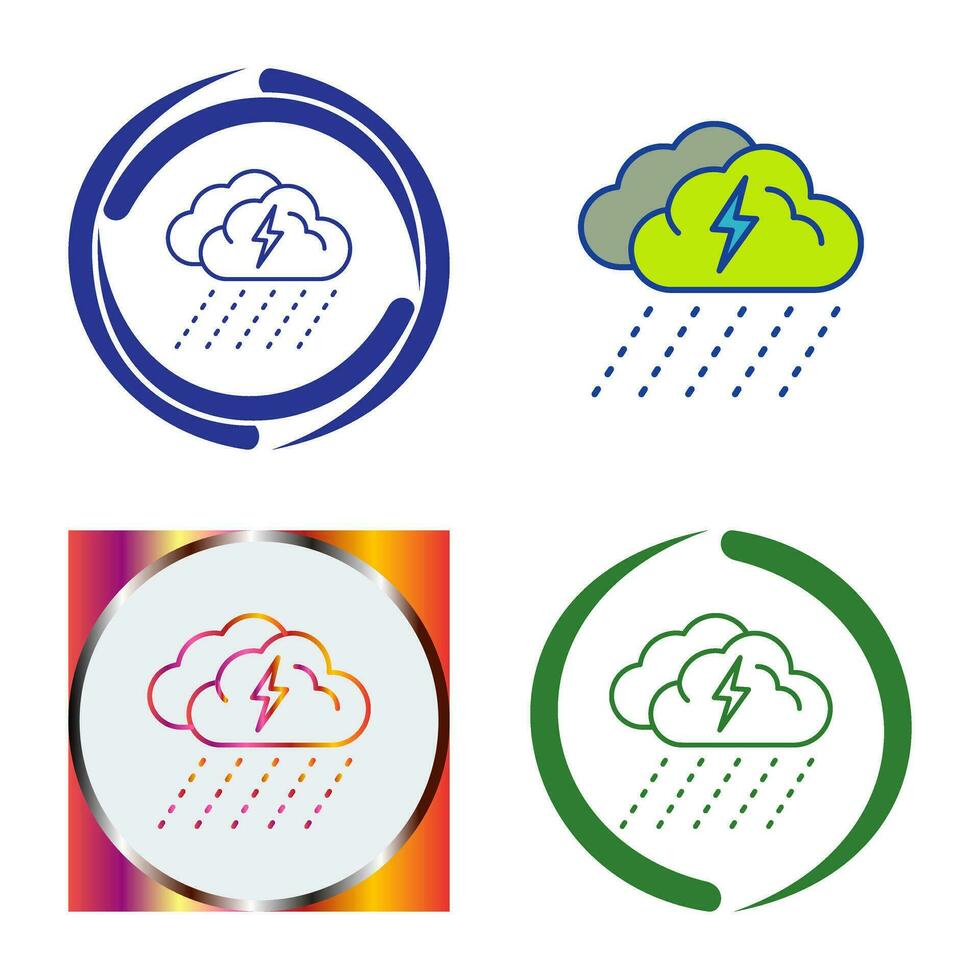 Rainy Day Vector Icon