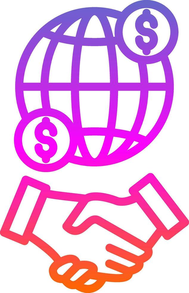 Foreign Trade Barriers Vector Icon Design