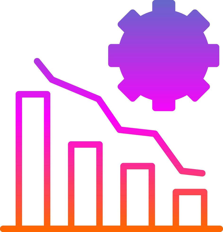 Market Disruptions Vector Icon Design