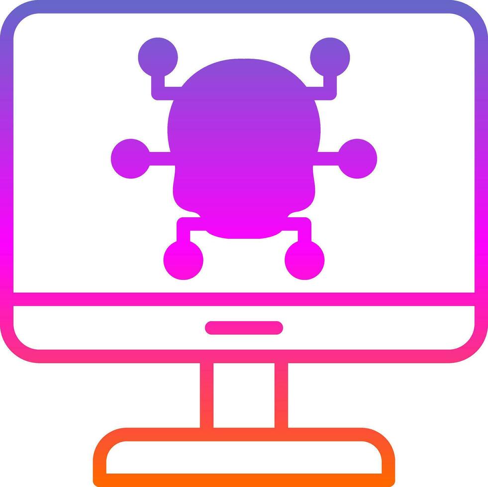 Cyber Attacks Vector Icon Design