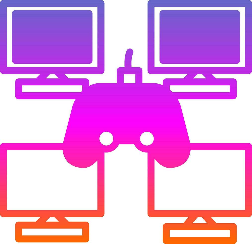 Lan Equipment Vector Icon Design