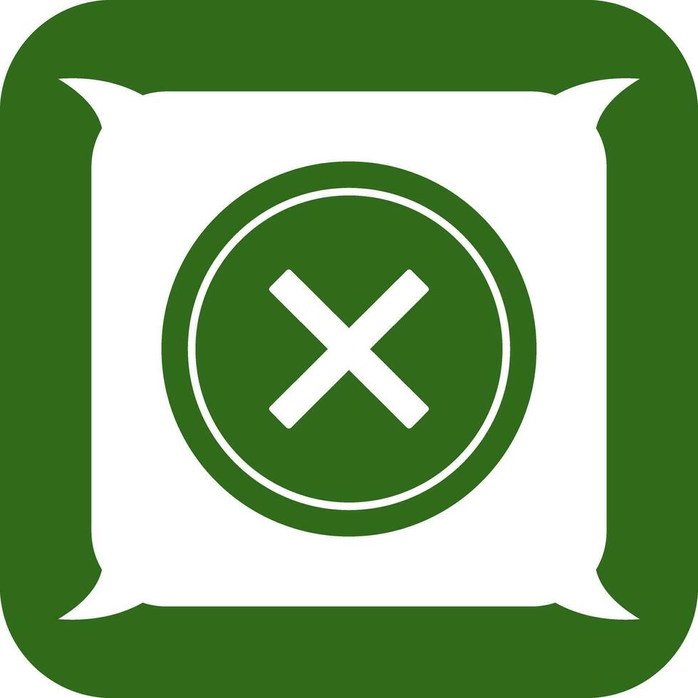 Do Not Cross Vector Icon