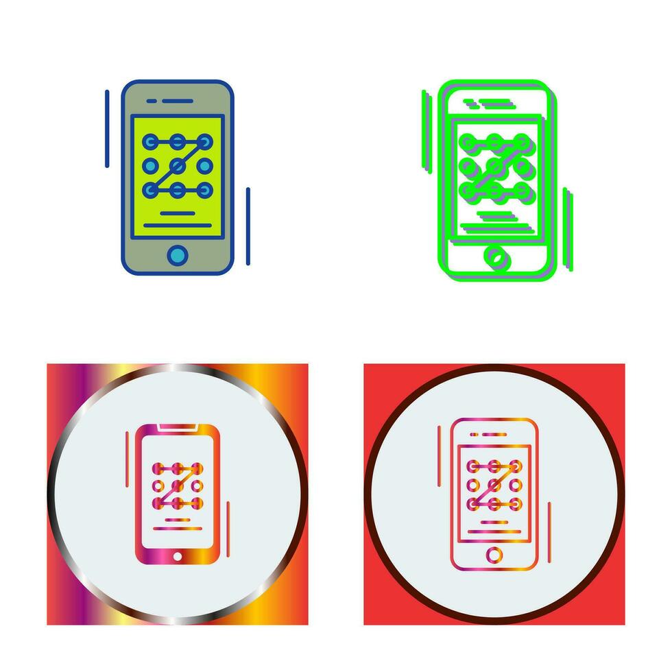 Pattern Code Vector Icon