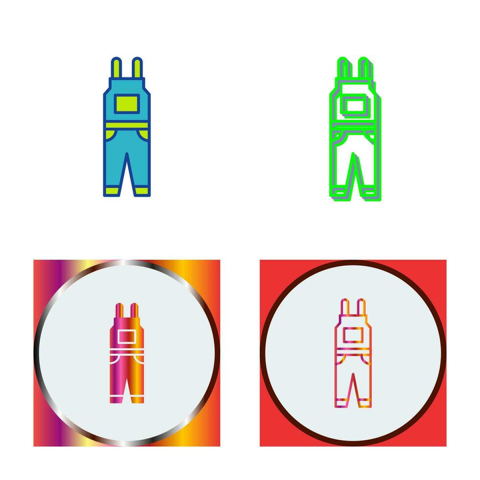 Jumpsuit Vector Icon