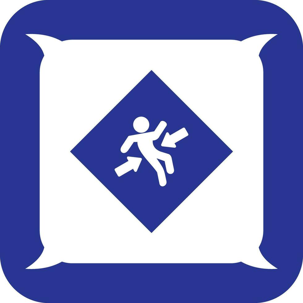 Crush Zone Vector Icon