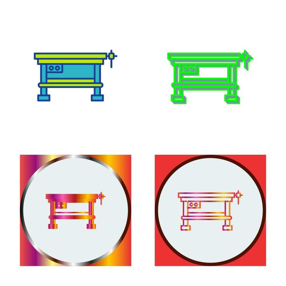 Work Bench Vector Icon