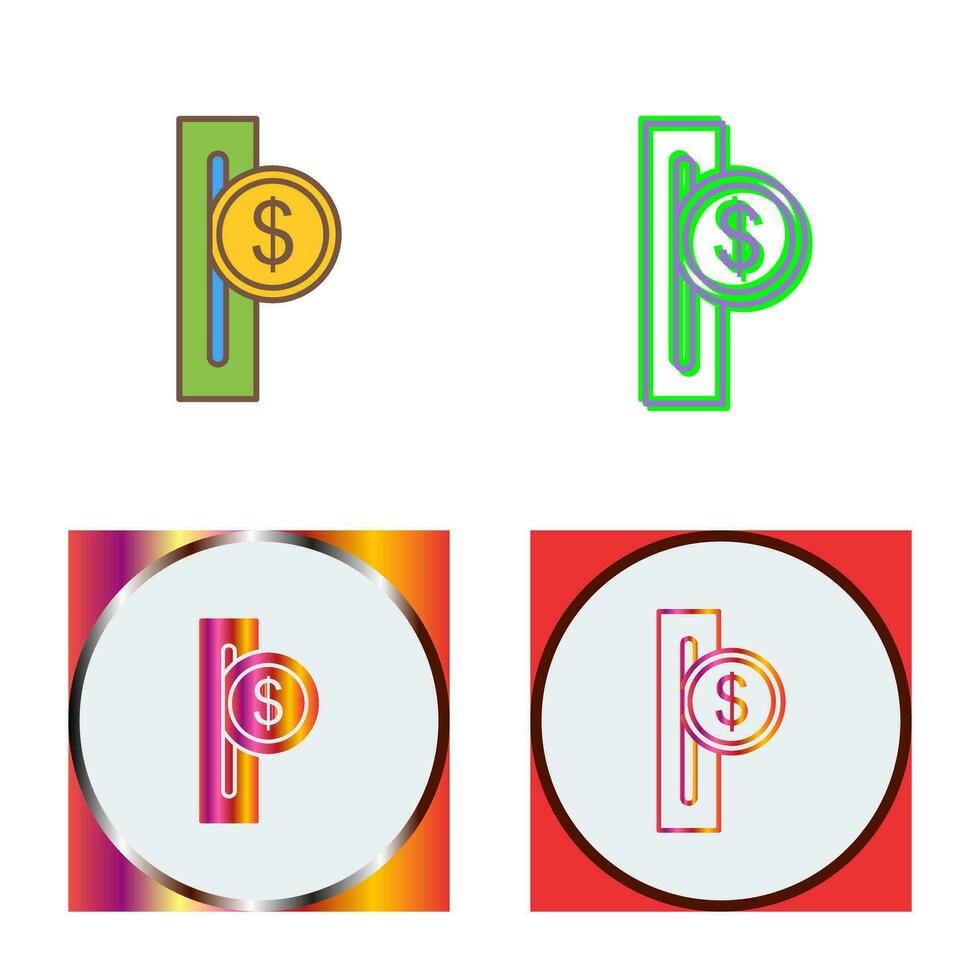 Slot for Coins Vector Icon