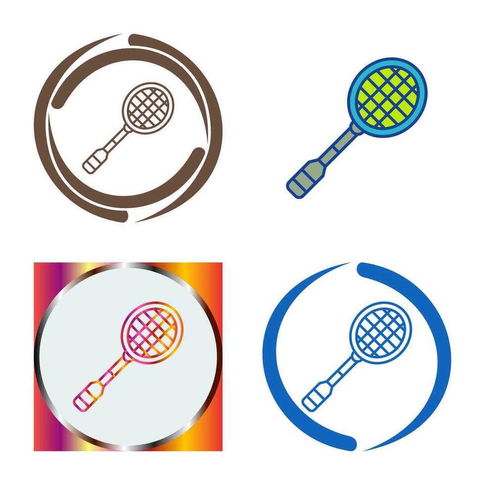 Racket Vector Icon