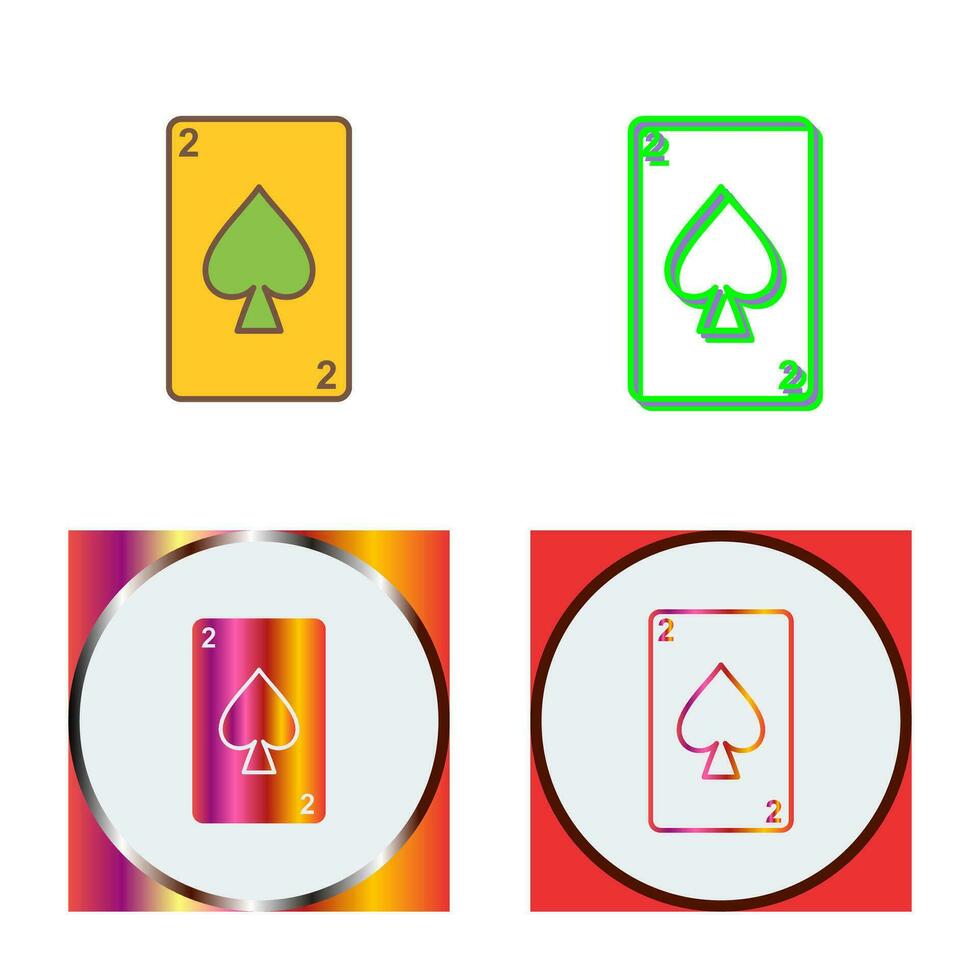 Spades Card Vector Icon