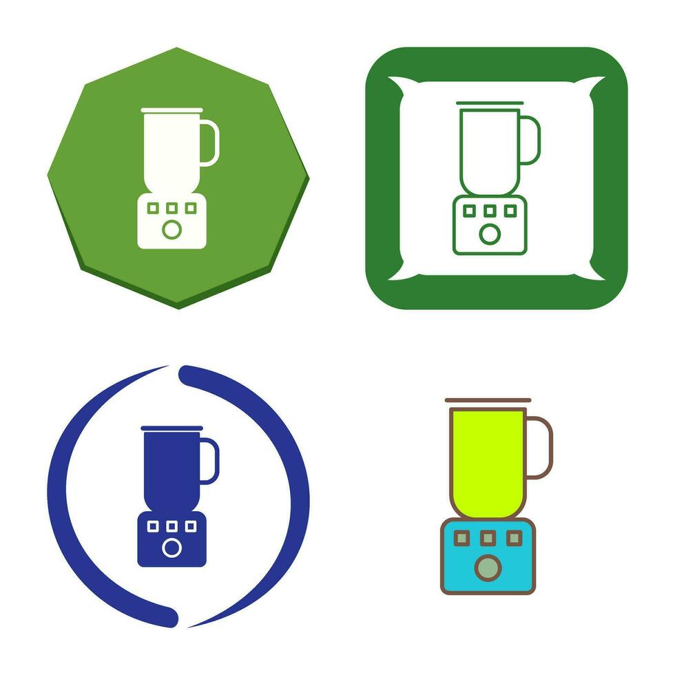 Coffee Blender Vector Icon