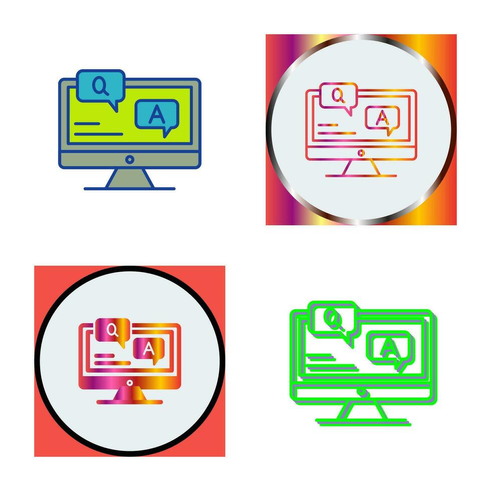 Faq Vector Icon