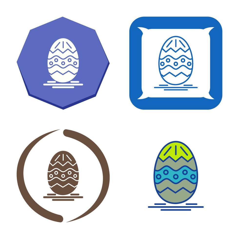 Easter Egg Vector Icon