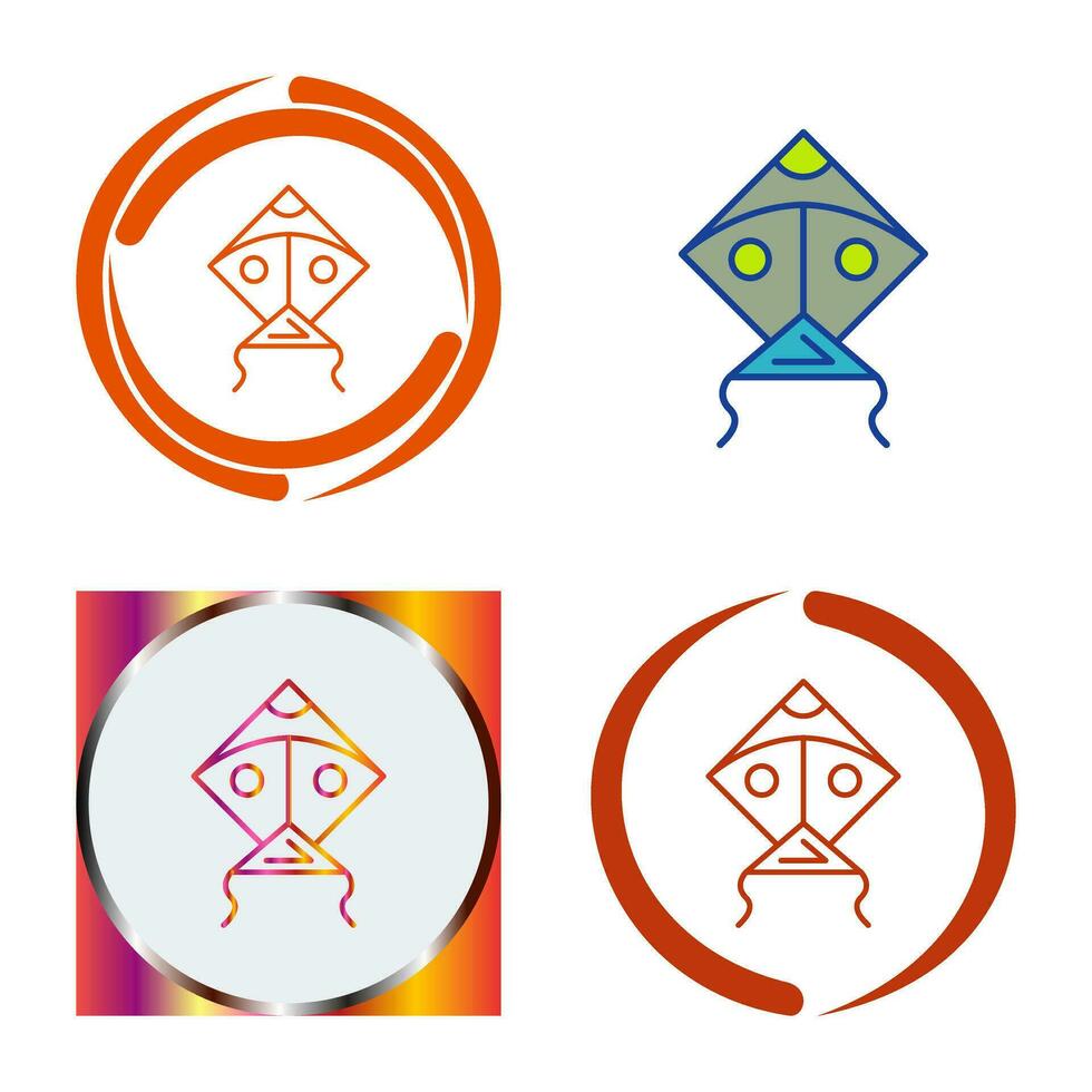 Kite Vector Icon