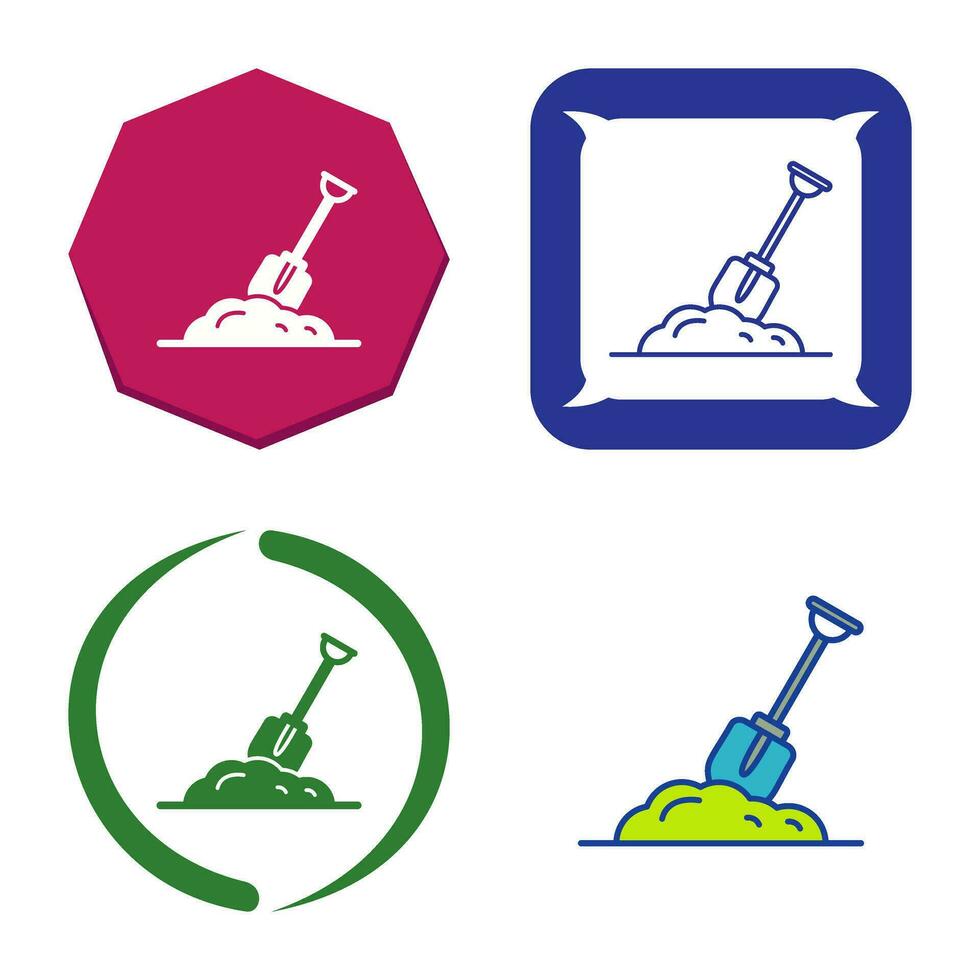 Digging Vector Icon