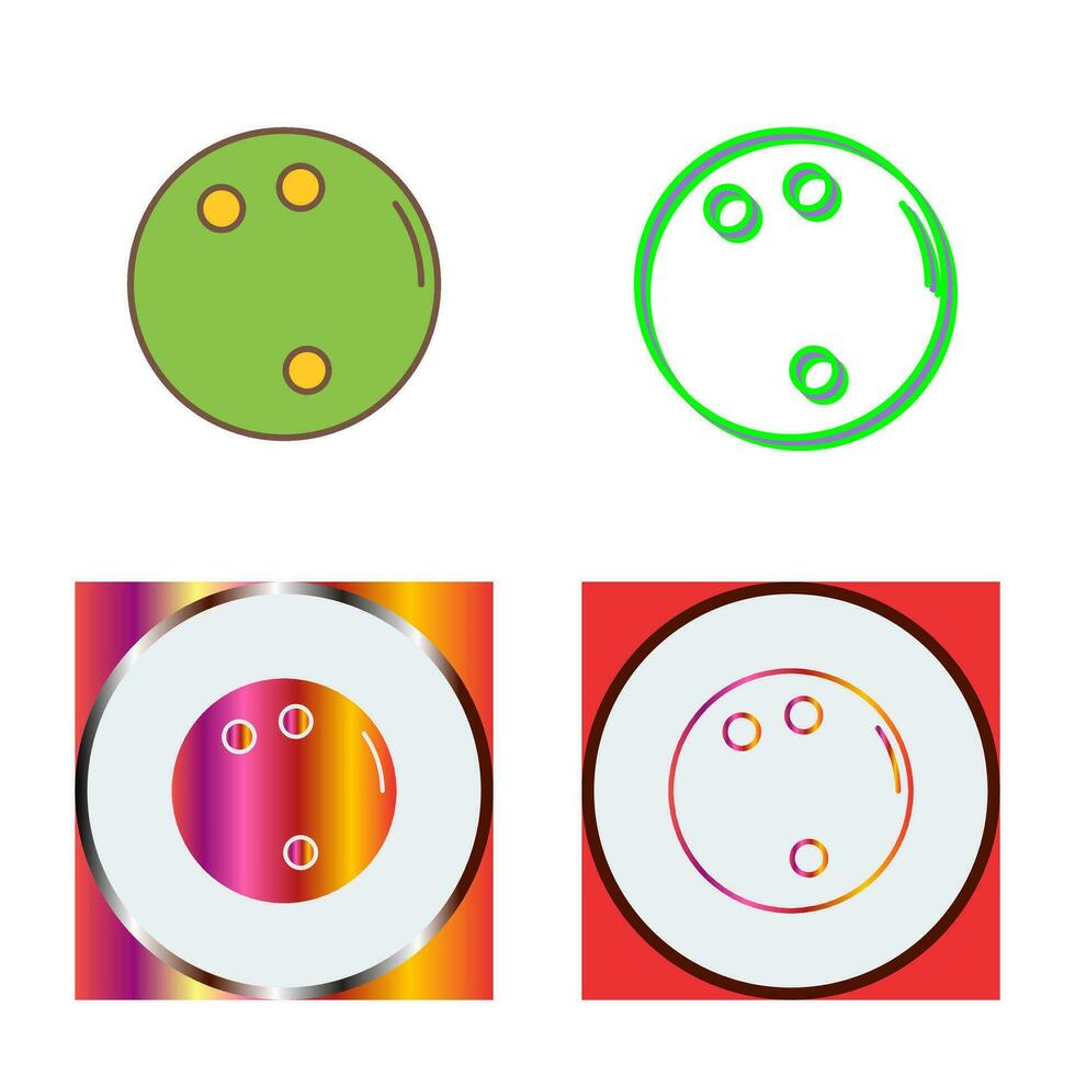 Bowling Ball Vector Icon