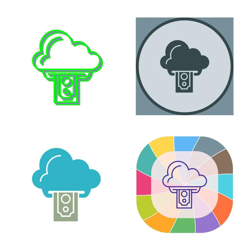 Cloud Computing Vector Icon