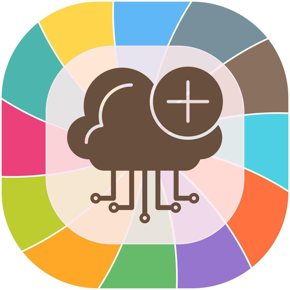 Cloud Computing Vector Icon