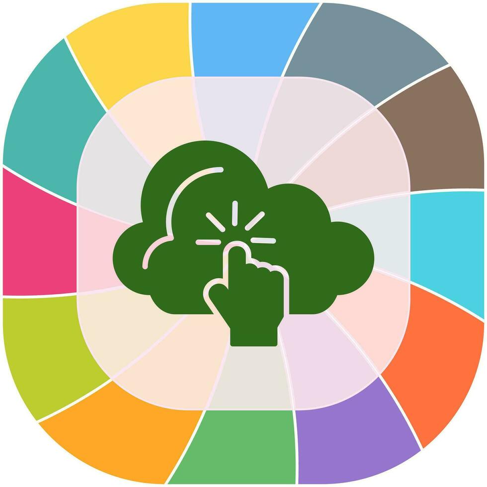 Cloud Computing Vector Icon