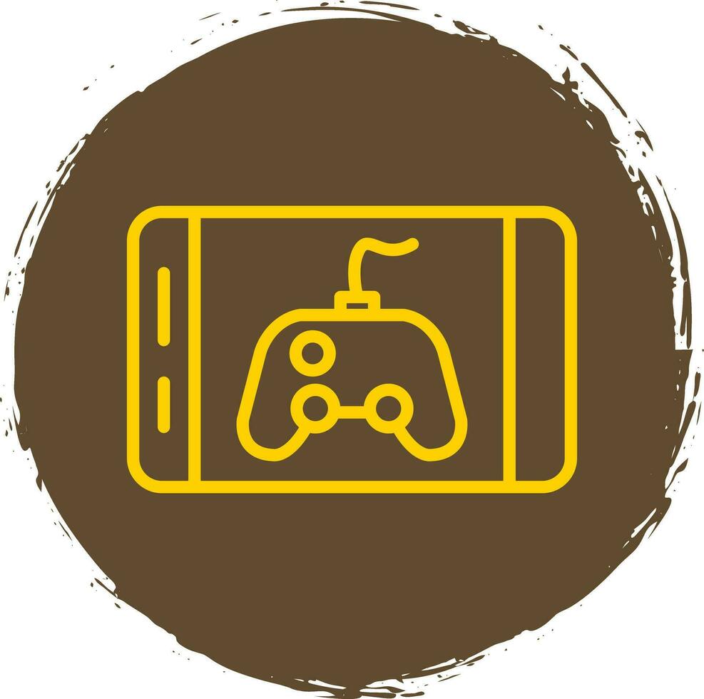 Mobile Game Vector Icon Design