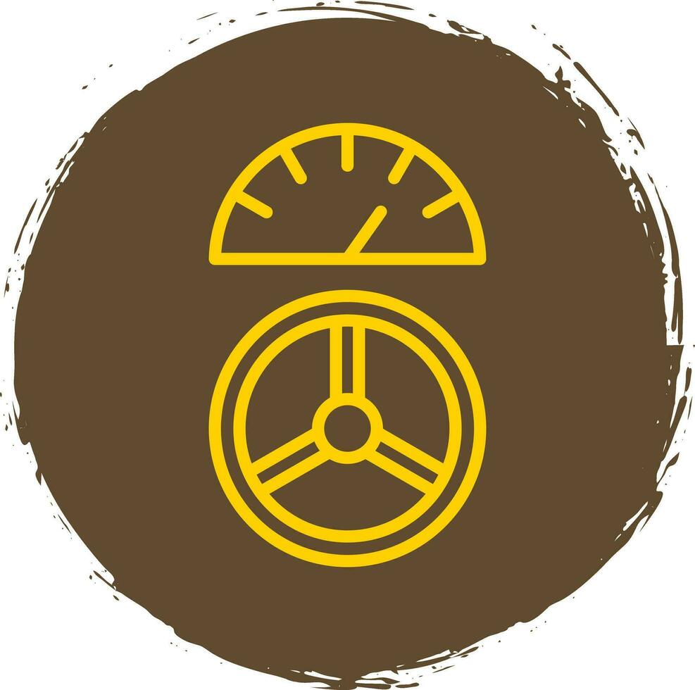Driving Control Vector Icon Design