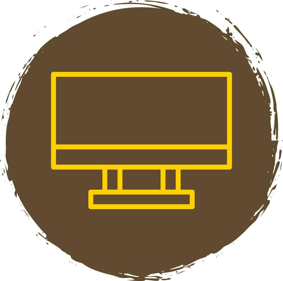 Monitor Screen Vector Icon Design