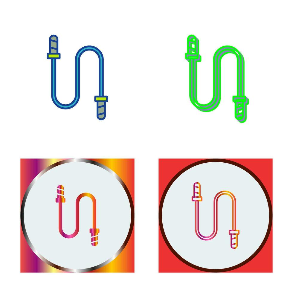 Jumping Rope Vector Icon