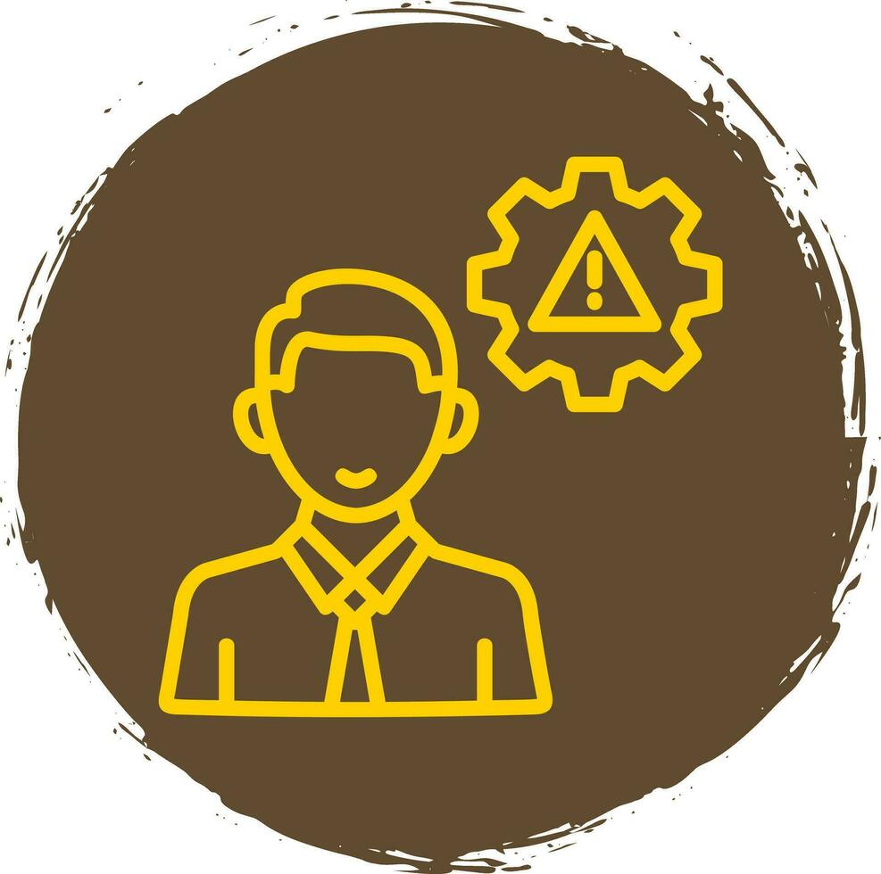 Risk Management Vector Icon Design