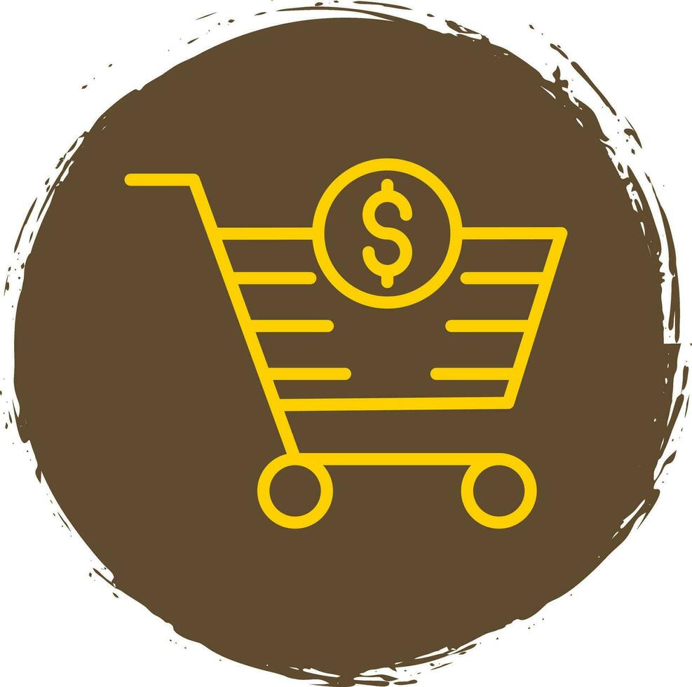 Shopping Cart Abandonment Vector Icon Design