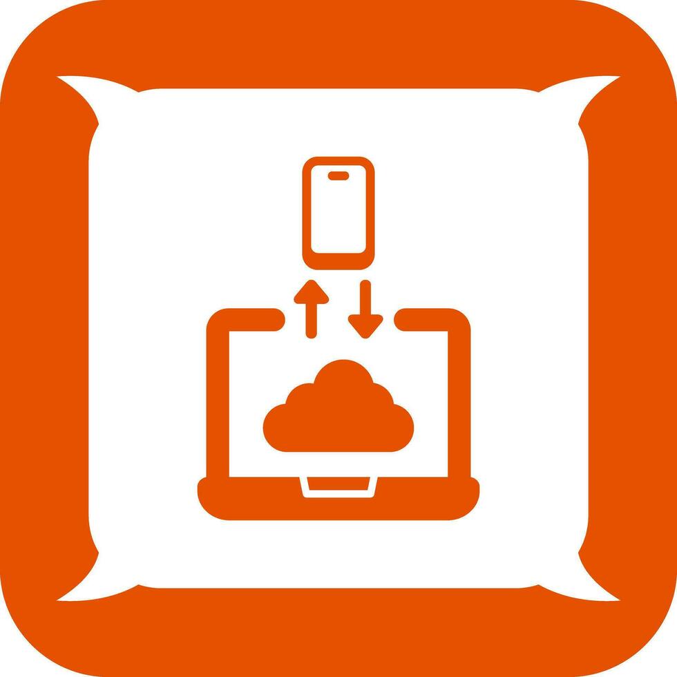 Data Transfer Vector Icon