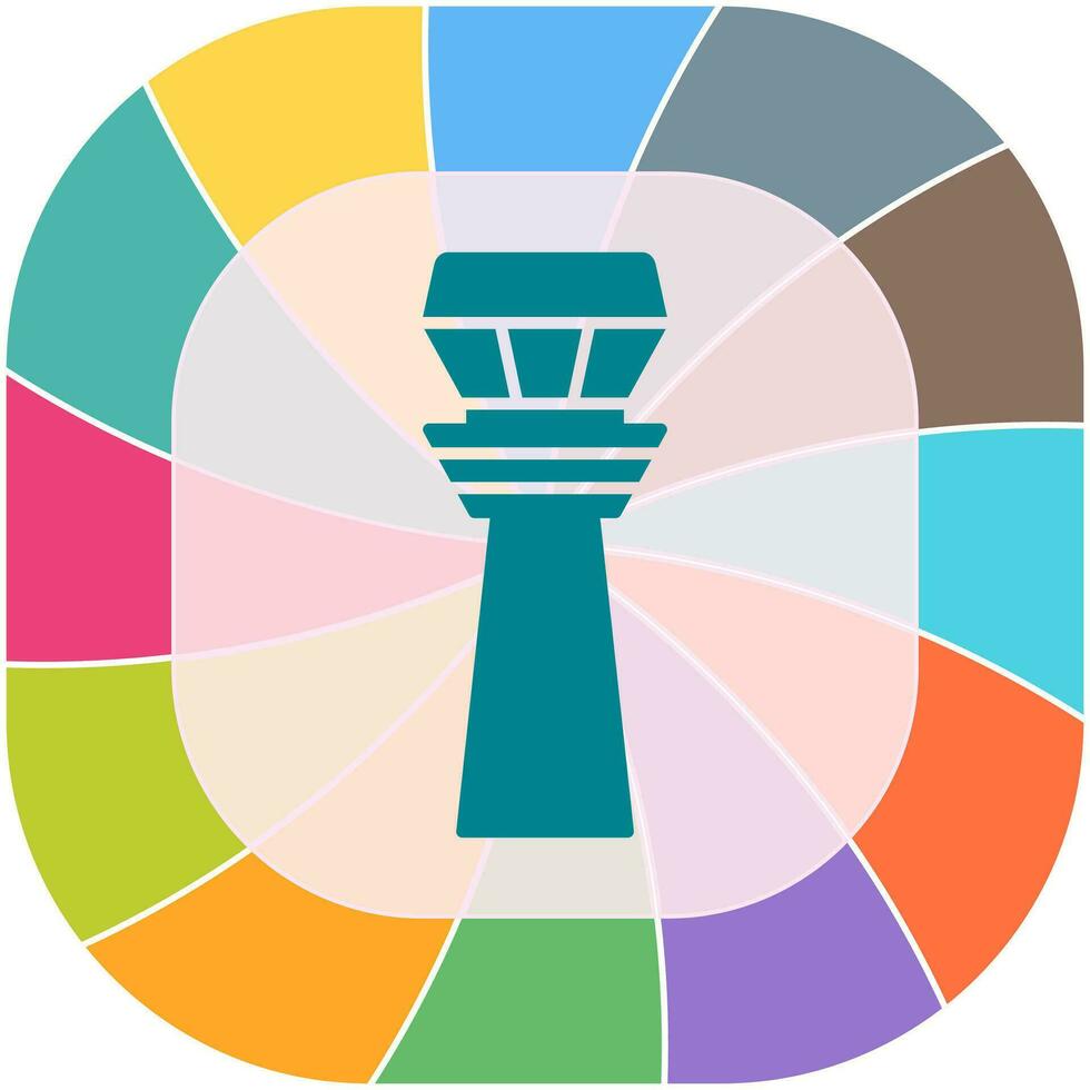 Control Tower Vector Icon